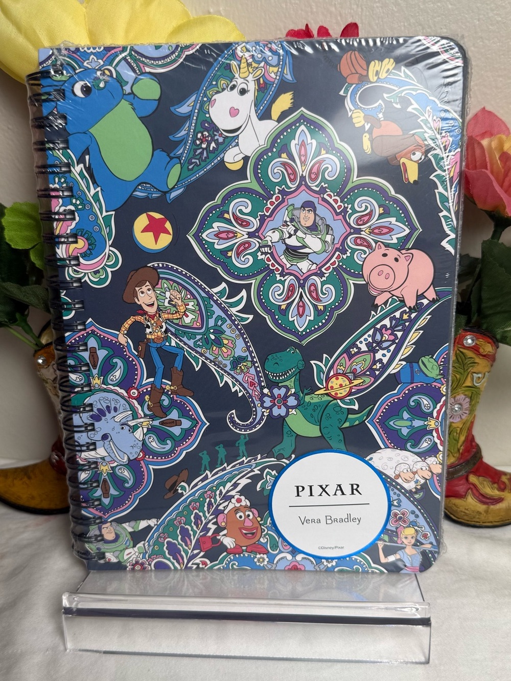 NWT Vera Bradley Chambre D’Andy Mini Notebook Toy Story Notebook